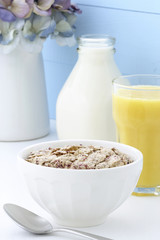 vintage cereal breakfast