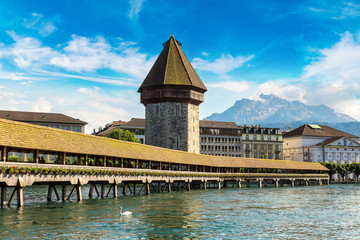 Chapel bridge in Lucerne