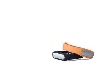 Black and yellow fitness band