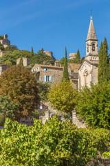 Naklejka premium église de la Roque-sur-Cèze