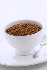 vintage bran cereal breakfast