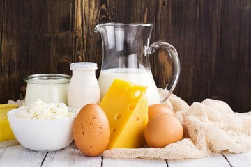 Dairy products and eggs