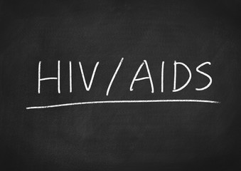 Obraz premium HIV AIDS concept