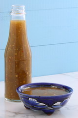 Vintage tomatillo sauce