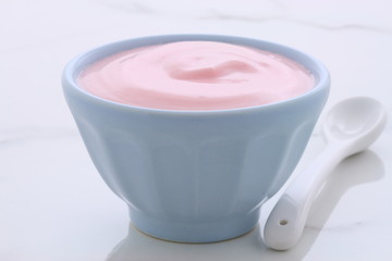 vintage greek strawberry yogurt