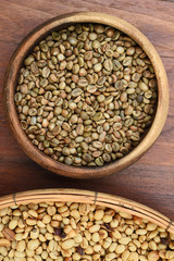 Close up of coffee beans for background
