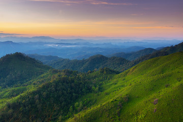 Fototapeta na wymiar Mountain in Thailand beutiful scenic..