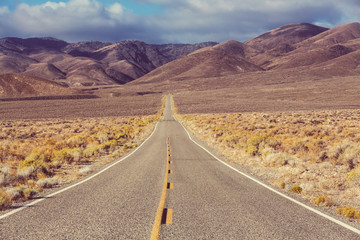 Road in prairie