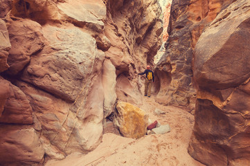 Slot canyon