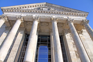 Obraz premium Reichstag, Berlin - Germany