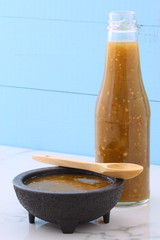 Vintage tomatillo sauce