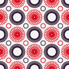 Abstract colored lace