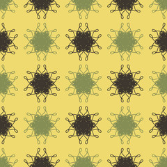 Tangle of colored lines