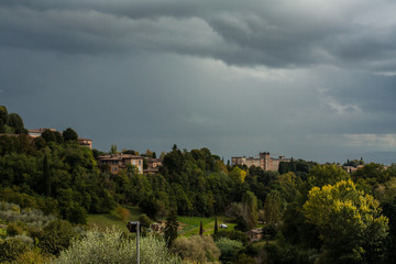 Fototapeta na wymiar Countryside of Siena