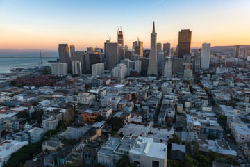 Downtown of San Francisco