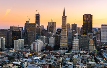 Fototapeta premium Downtoen of San Francisco