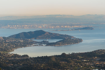 Aerail View of Bay Area