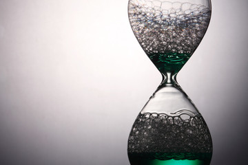 water hour glass