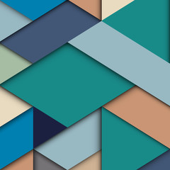 Abstract colored wallpaper in material design style
