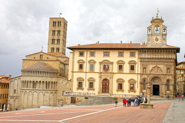 Obraz premium Arezzo Tuscany Italy