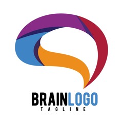 brain vector logo