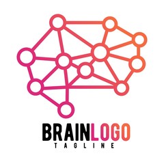 brain vector logo