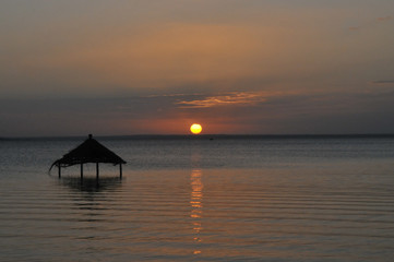 tramonto in mozambico
