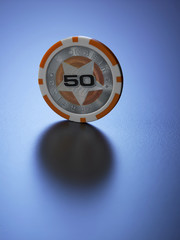 fifty dollar casino chips