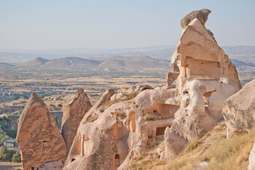 Valley at Cappadocia Turkey Goreme