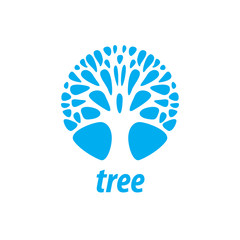vector logo tree