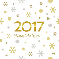 2017 Happy New Year background