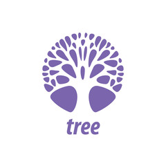 vector logo tree