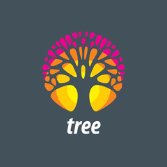 vector logo tree