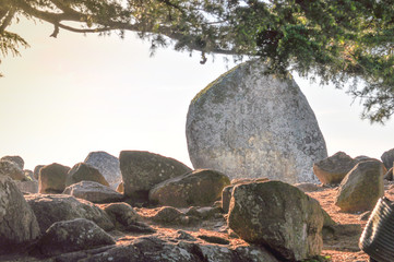 Sentinel Stone at Sentinel hill in Tandil City, Buenos Aires, Argentina
