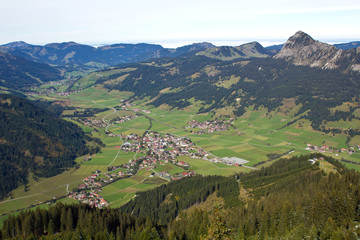 Fototapeta premium Tannheimer Tal, Tannheim
