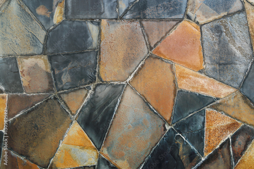 Poster various stones for pattern and background