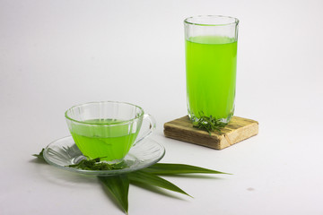 tamarind with Sweet fish sauce,tamarind agile sauce on old wood.