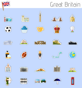 Icons of Great Britain