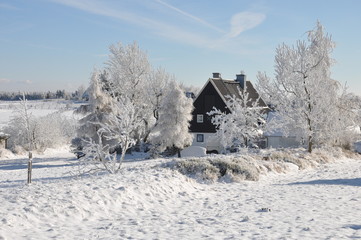 Winter im Erzgebirge