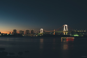 Fototapeta premium Tokyo night scape