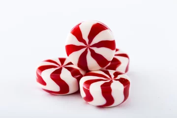 Fototapeten colored candy on white background. Candy background © Ivanna Pavliuk