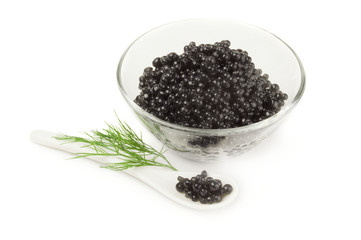 Black fish eggs