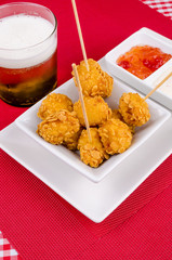 Chicken croquette tapa