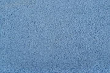 Blue polar fleece background texture