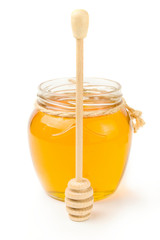 Honey isolated on a white background cutout