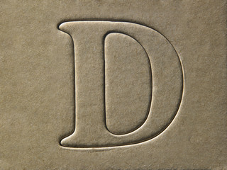 letter d