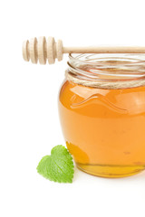 Sweet honey isolated on a white background cutout