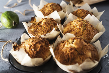 Feijoa Muffins