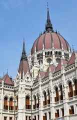 Fototapeta premium Parliament building, Budapest, Hungary