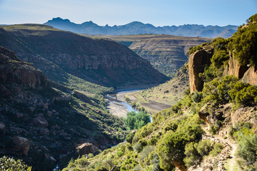 Pitseng gorge, Lesotho